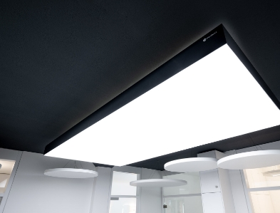 Schallabsorber Decke &ndash; SCHALLSAUGER&reg; Licht und Akustik