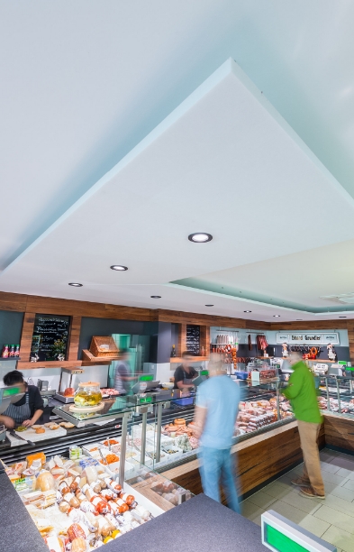 Shop, Messe &ndash; Akustikbilder und Schallabsorber von SCHALLSAUGER&reg;