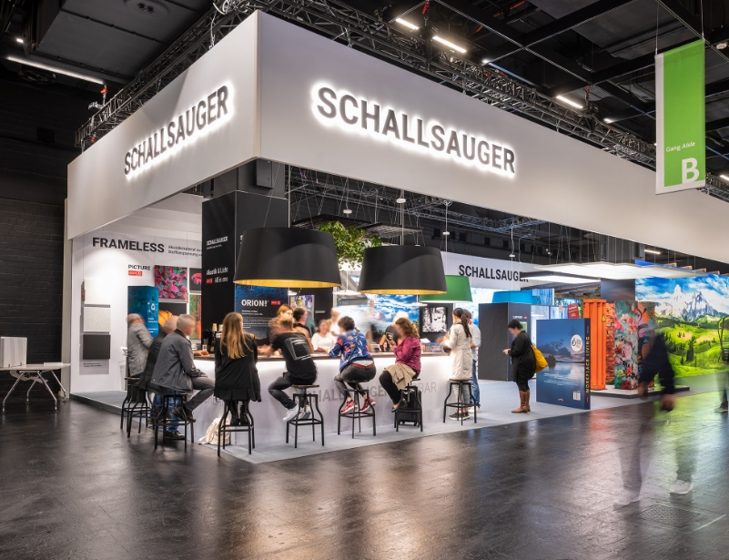 Shop, Messe &ndash; Akustikbilder und Schallabsorber von SCHALLSAUGER&reg;