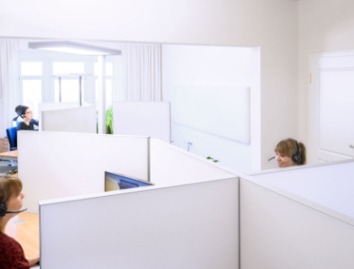 Schallabsorber auf dem Tisch &ndash; SCHALLSAUGER&reg; Licht und Akustik