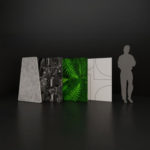 Ausstellungssupport akustik kit