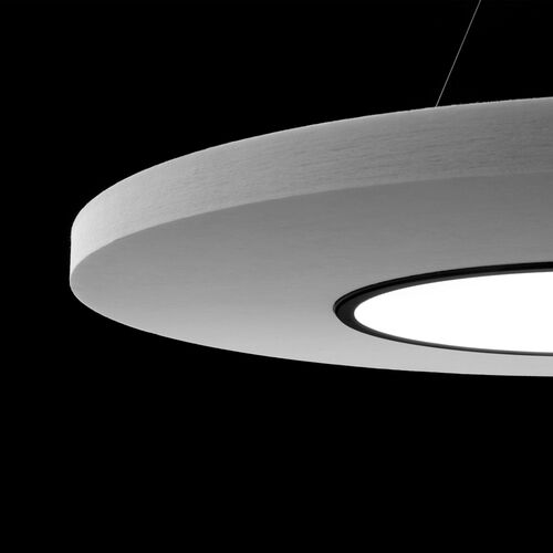 Leuchte in Schwarz, Weiß oder Silber erhältlich
